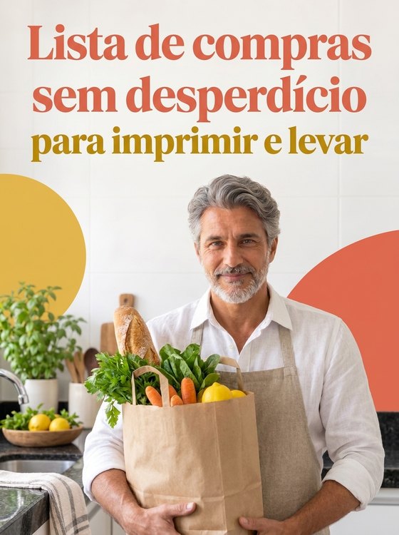 Capa do bônus 2: Lista de compras sem desperdício